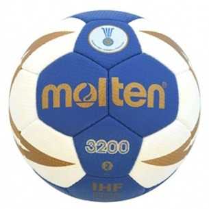Balón Molten 3200 Azul-Blanco-Dorado